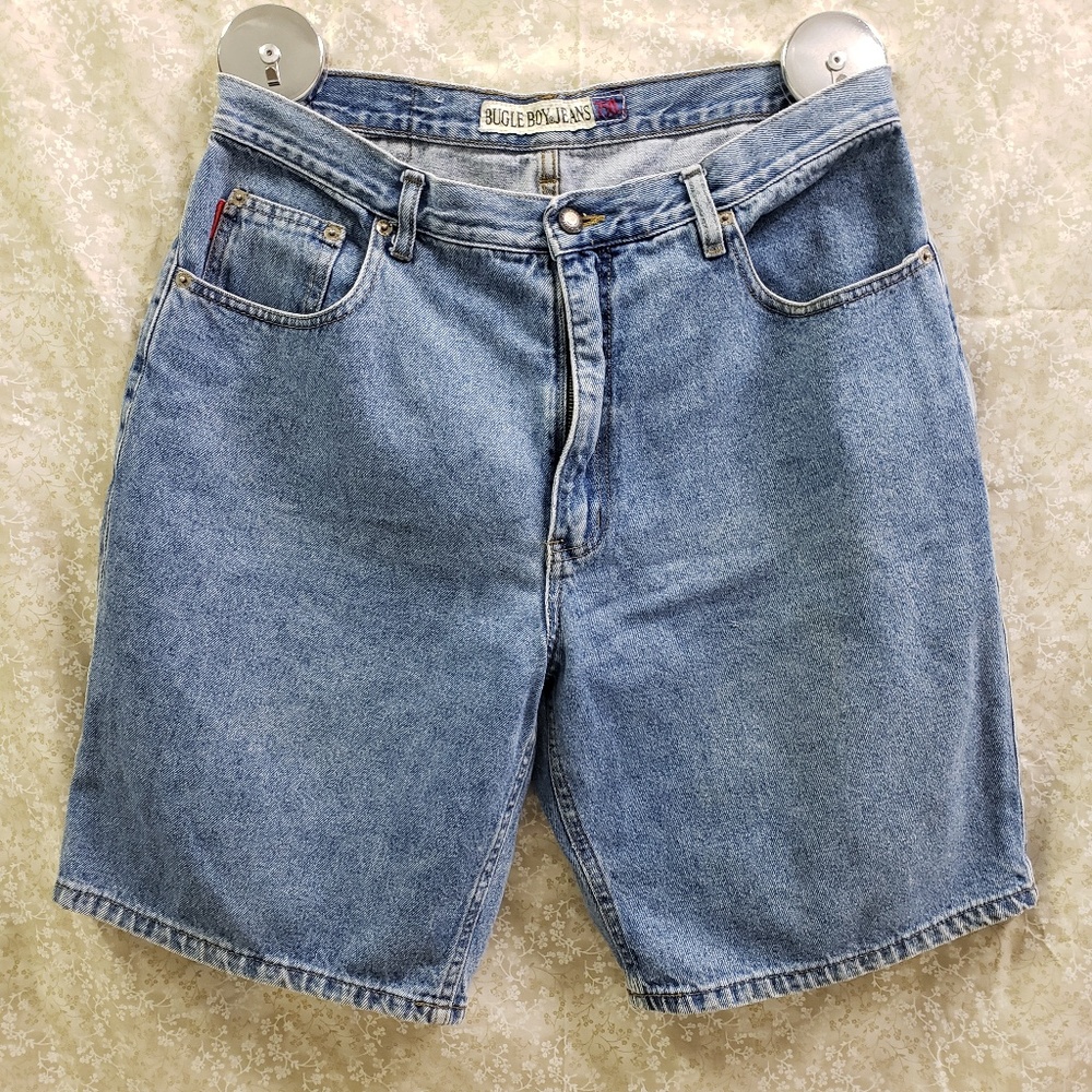 Bugle Boy New blue Denim Basics 750 men's shorts